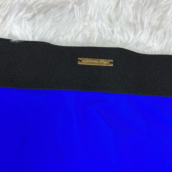 NEW Sommer Ray Color Block Bikini Bottom Blue Size XL - Picture 5 of 7